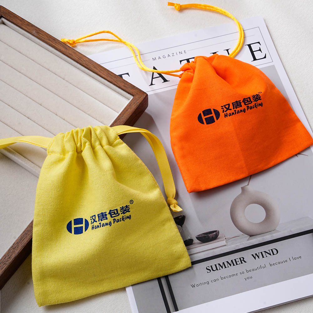 light cotton mini bag for wedding ring