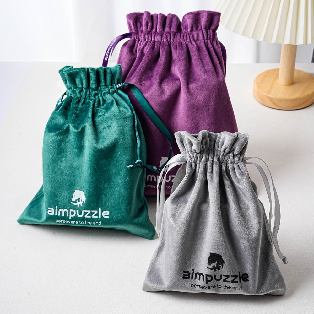 flannel bag for puzzle