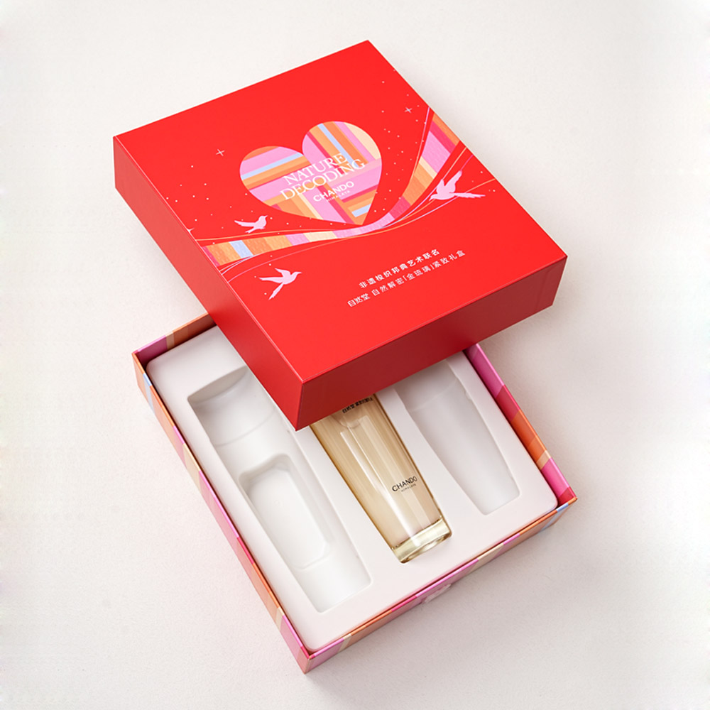 colorful fancy package for lotion